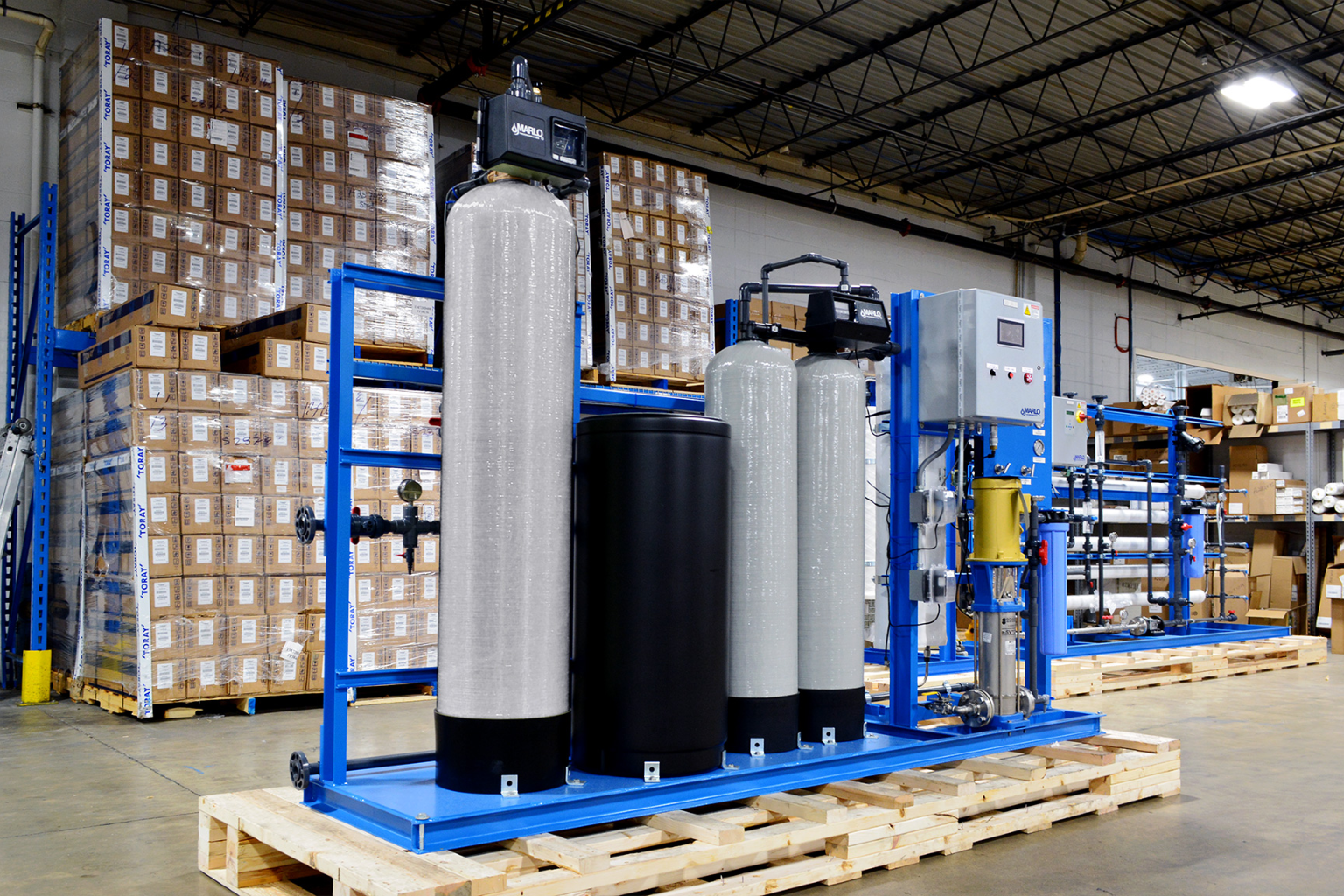 commercial water filter installation Kingston
